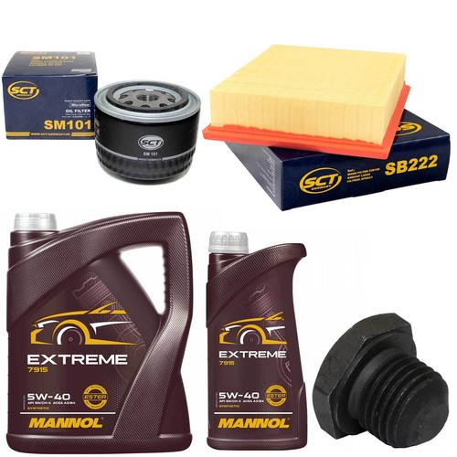 Motoröl filter set - set, 5w-40