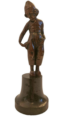 Antike bronzefigur armer - antike, "armer