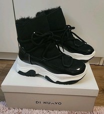 Stiefel Lammfell Schwarz Gr.39