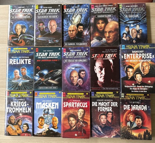 15x star trek heyne - trek,,