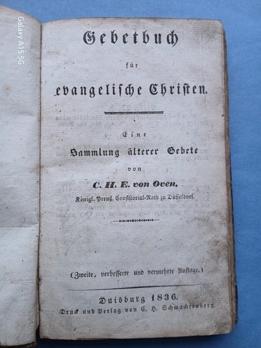 Gebetbuch für evangelische