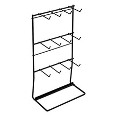 Aufsteller für Schmuck Blisterverpackung Ständer Armbänder Schwarz Halter Haken