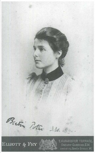 Beatrix potter signiertes foto - beatrix,