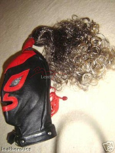 Maske aus echtleder für den - maske,