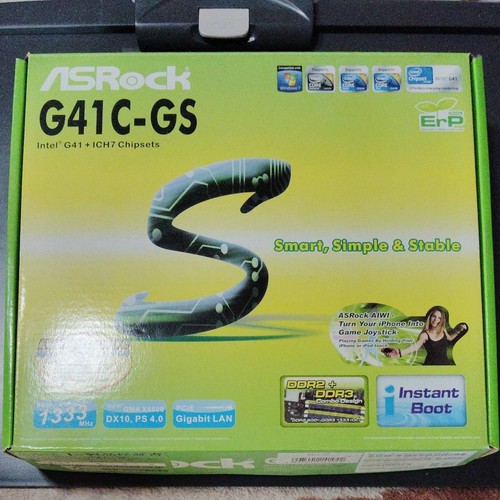 Asrock g41c mainboard mit - g41c-gs,