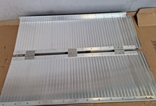 WORHAN® Transportschaden Rollstuhl Rampe klappbar 272kg faltbar Rollstuhlrampe