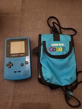 Nintendo Game Boy Color Türkis + Tasche - Gameboy