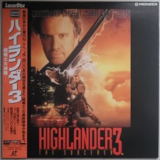 Laserdisc " HIGHLANDER 3 - THE