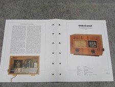 Schaltplan für Röhrenradio Unbekannt Goldstern Einkreiser  Rundfunkmuseum