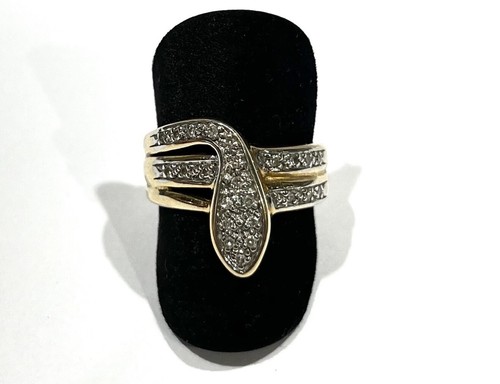 585 14kt gold ring - gold,