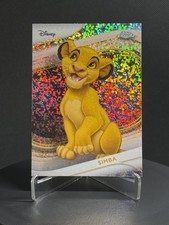 Simba Mini Diamond Refractor 2025 Topps Chrome Disney #100 The Lion King
