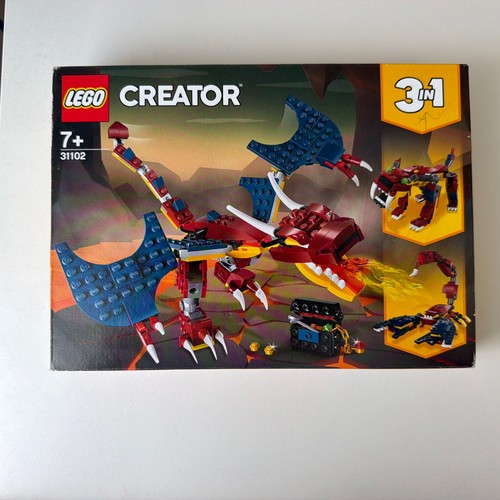 Lego creator 31102 feuerdrache - lego,