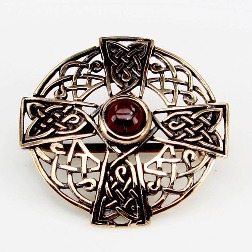 Keltische bronze brosche - keltische,