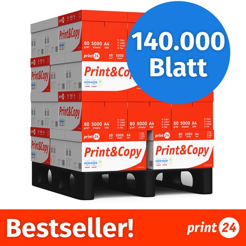 Druckerpapier 140000 blatt - a4,