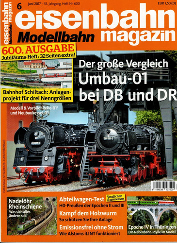 Eisenbahn modellbahn magazin - modellbahn,