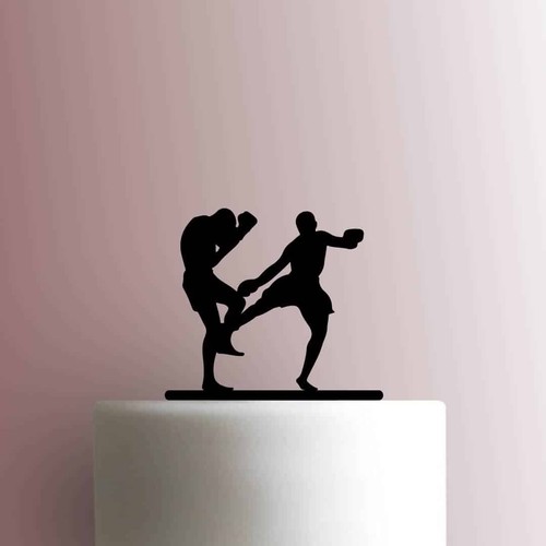 Kickboxen acryl cake - kickboxen,