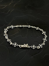 chrome hearts style bracelet vintage cross