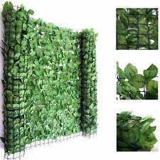 B-Ware Balkonsichtschutz, Sichtschutz Verkleidung Terrasse Zaun, 500x100cm hell