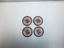 4 Fleischmann Eisenbahn Räder Lokräder Treibräder 22(20)mm für BR 38 usw Spur H0