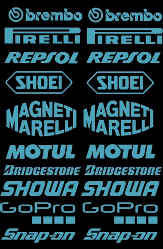 Teilig motorrad sponsoren - 20,