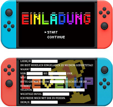 12X Einladungskarten