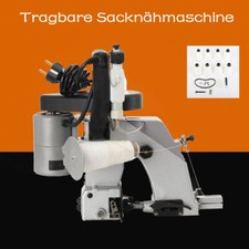 Tragbare SACKNÄHMASCHINE mit