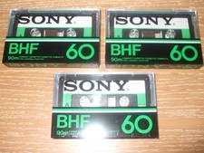 VINTAGE CASSETTE SONY BHF 60