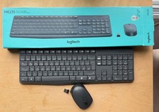 LOGITECH MK235 Combo Wireless Tastatur & Maus Set kabellos Anthrazit