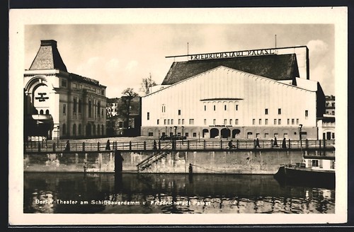 Ansichtskarte berlin theater - berlin,,