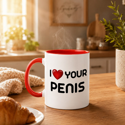 Love your penis tasse - i, lustig