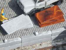 TT 1:120 Betonplatten + Brammen rostig Juweela 21312 Ladegut 20x+20x Modellbahn