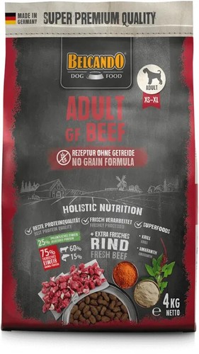 Belcando adult beef 4kg i - 4kg,