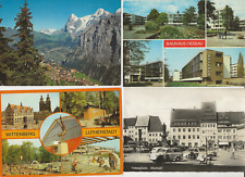 62/77 AK FREIBERG BUS OLDTIMER MOTORRAD WITTENBERG DREIRAD RENNEN DESSAU MÜRREN