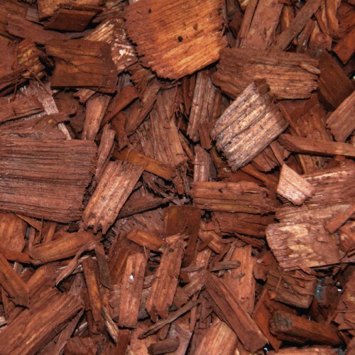 Holzhackschnitzel 50l braun - holzhackschnitzel,