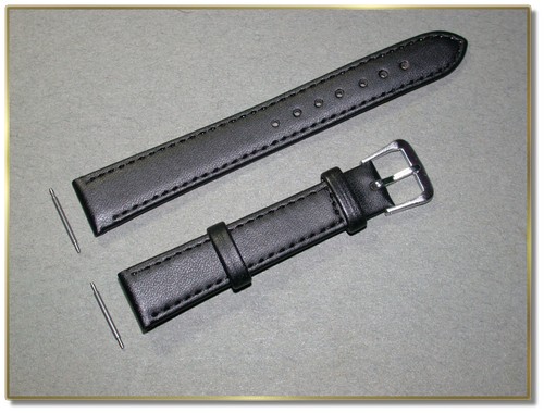Echt leder uhrenarmband - leder,
