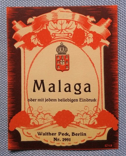 Altes weinetikett - altes,