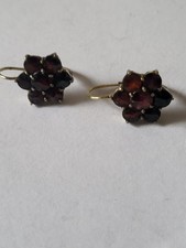 Paar  Granat Ohrhänger