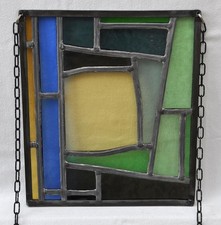 Bleiverglasung Fensterbild Originalfenster aus dem Kölner Dom Ätzstempel