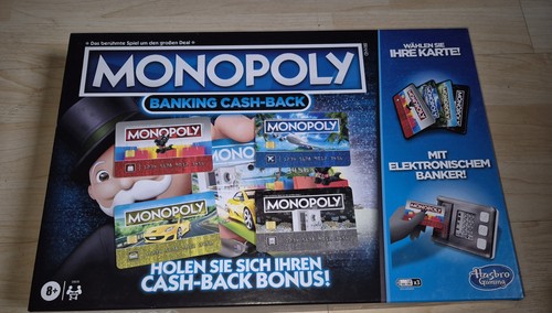 Monopoly banking cash back - banking,
