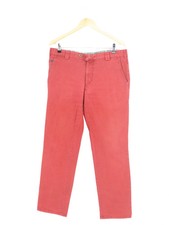 MEYER Herren Stoffhose W30/46/S Rot Klassisch Elegant Casual