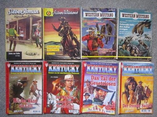 Wildwest romanhefte silber - wildwest,