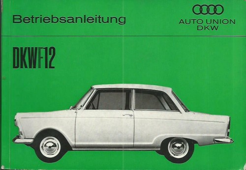 Dkw f12 betriebsanleitung - dkw,