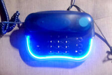 ORIGINAL 80er NEON TELEFON - blau