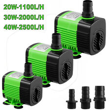 30/40W Mini Wasserpumpe Tauchpumpe Springbrunnen Pumpe Für Teich Garten Aquarium