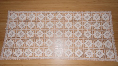 Handarbeit alte tischdecke - handarbeit,