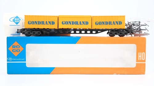 Roco 4363b flachwagen mit - 4363b,
