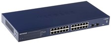 NETGEAR GS724Tv4 24-Port Gigabit Smart Managed Switch - Blau
