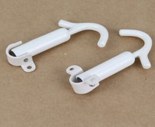 2x Haubenhalter Metall