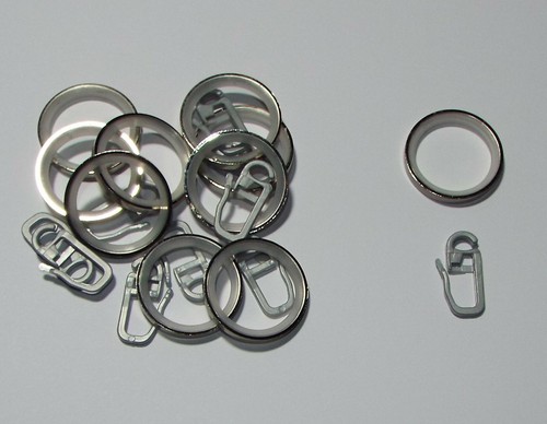 Vorhangringe mit - 10,
