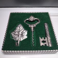 Korkenzieher Metall Schlüssel